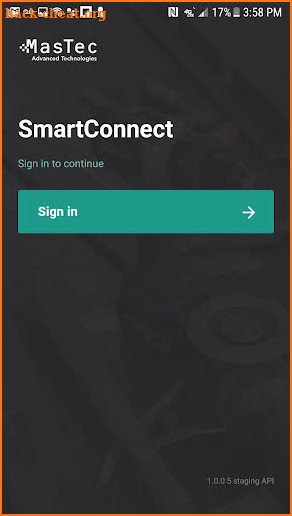 MasTec SmartConnect screenshot