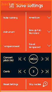 Master Bass Guitar Tuner screenshot