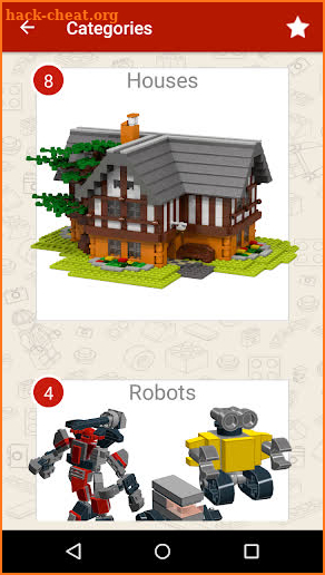 Master Bricks Build Instructions of custom models screenshot