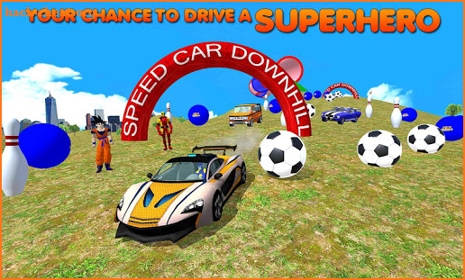 Master Superheroes Car Race screenshot
