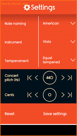 Master Viola Tuner screenshot