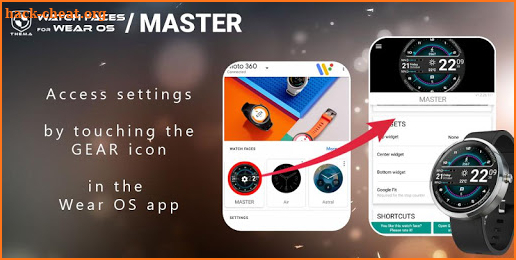 Master Watch Face & Clock Widget screenshot