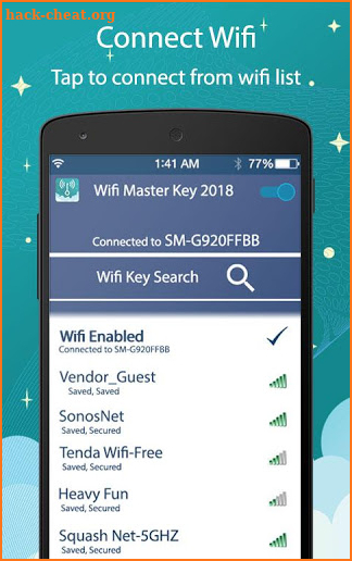 Master Wifi Key – Wifi Password Show 2018 screenshot