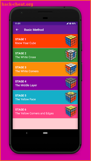 Mastering Rubik's Cube - Cube Solving Guide screenshot