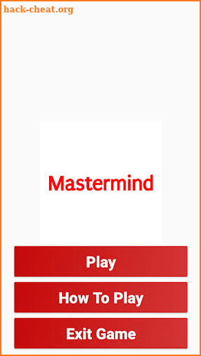 Mastermind: Break the code screenshot