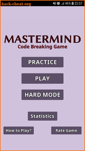 Mastermind - Code Breaking Game screenshot