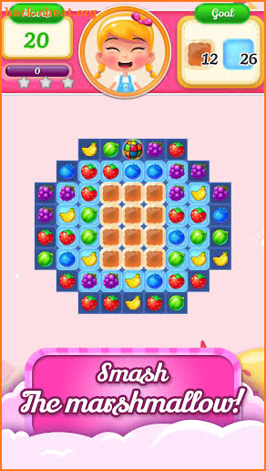 Match 3 Fruit Land Puzzle screenshot