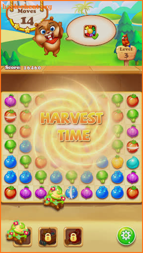 Match 3 Game: Chipmunk Farm Havest screenshot