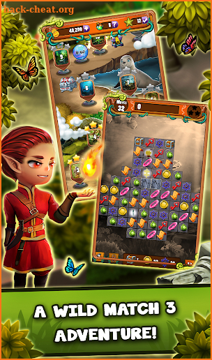 Match 3 Jungle Treasure – Forgotten Jewels screenshot