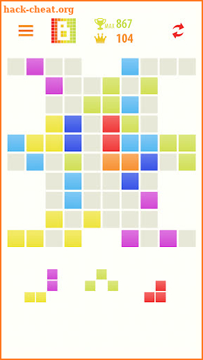 Match 3 Multicolor Block Puzzle screenshot