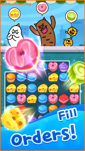 Match 3 Puzzle: Sweet Monster screenshot