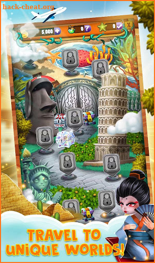 Match 3 World Adventure - City Quest screenshot