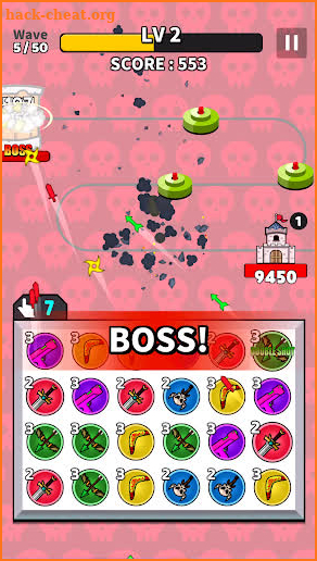 Match Defense War screenshot