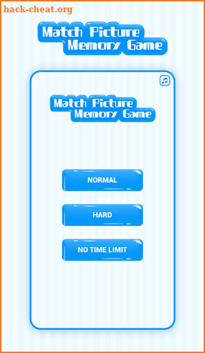 Match Picture Memory Game screenshot