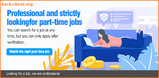 Match the right part-time job screenshot