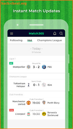 Match365 screenshot