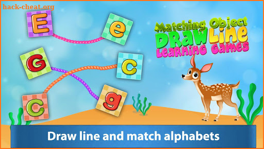 Matching Object - Draw a Line Learning Games screenshot