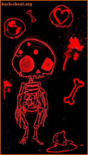 Matchstick, Skull Themes, Live Wallpaper screenshot