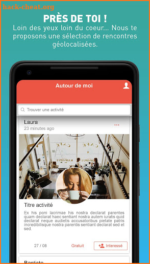 Mate Social Dating - Rencontres Sorties Activités screenshot