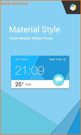 Material Design Cool Widget screenshot