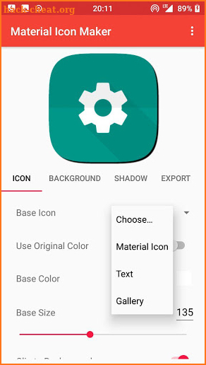 Material Icon Maker screenshot