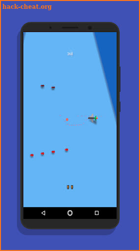 Material space shooting war game screenshot