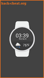 Material Weather Watch Faces screenshot