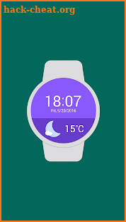 Material Weather Watch Faces screenshot