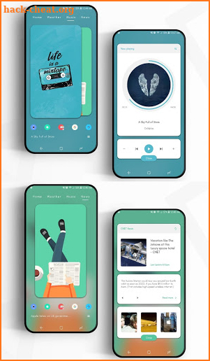 MaterializedHome for KLWP screenshot