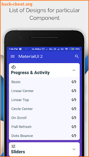 MaterialUI 2 - Material Designs Component screenshot