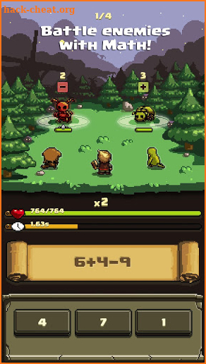 Math and Sorcery - Math Battle RPG screenshot