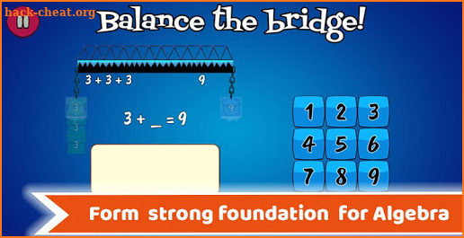 Math Balance: Pre-algebra game for kids screenshot