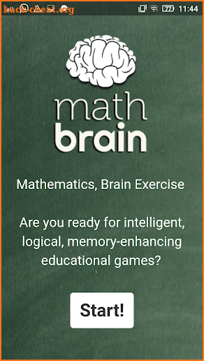 Math Brain - Logic and Mental Attention Game screenshot