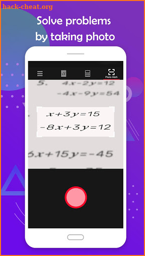 Math Calculator-Solve problems by taking photo screenshot