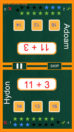 Math Duel: Two Player Math Game screenshot