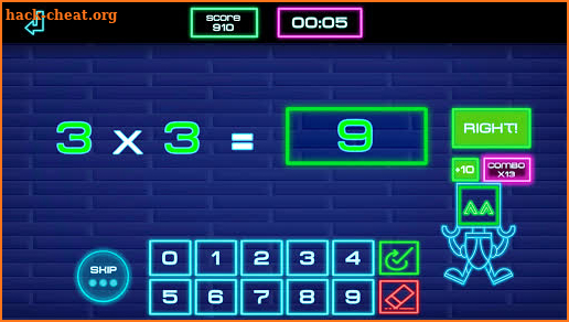 Math-E learn the times tables screenshot