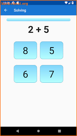 Math Exercises screenshot