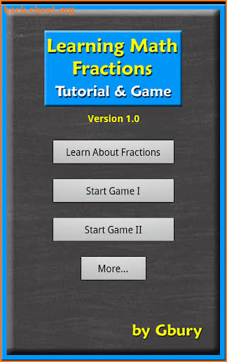 Math Fractions Tutorial & Game screenshot