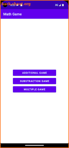 Math Game screenshot