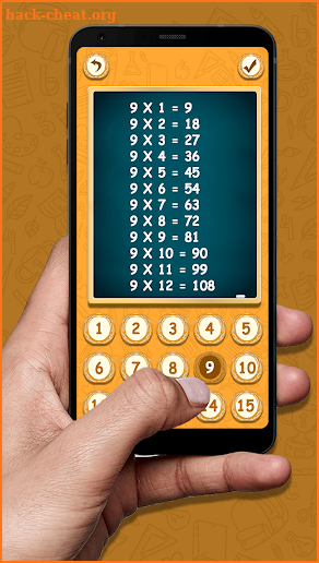 Math Game : Multiplication Table screenshot