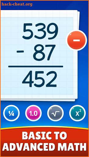 Math Games - Addition, Subtraction, Multiplication screenshot