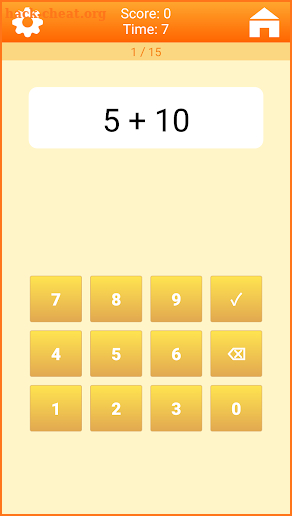 Math Games : Numpad screenshot