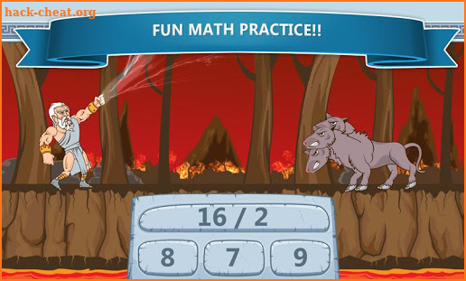 Math Games - Zeus vs. Monsters screenshot