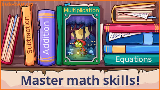 Math games: Zombie Invasion screenshot