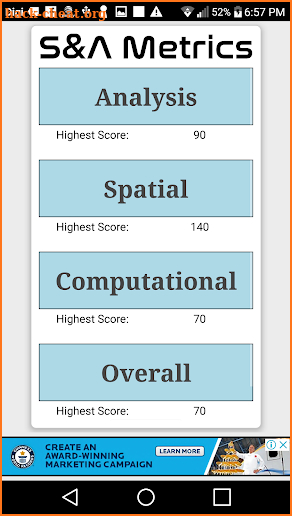 Math IQ Test screenshot