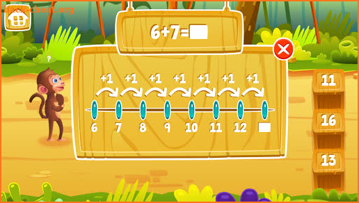 Math Jungle : 1st Grade Math screenshot