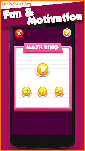 Math King screenshot