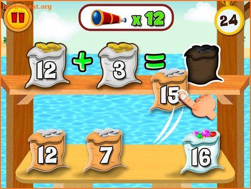 Math Land: Games of Mental Arithmetic - Addition screenshot