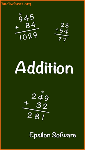 Math: Long Addition screenshot