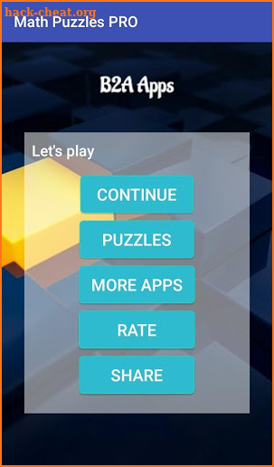 Math Puzzles PRO 2018 screenshot